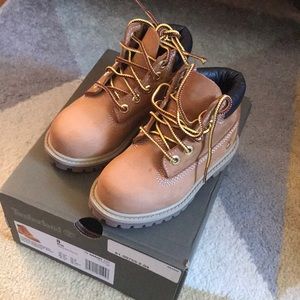 Timberland Boots Wheat Nubuck size 8c